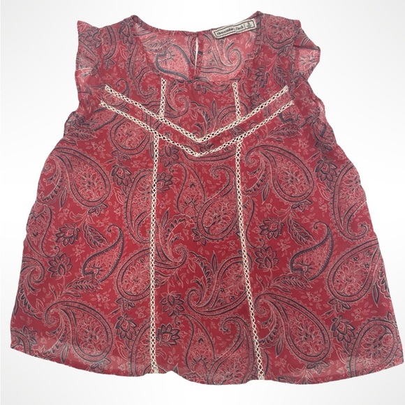 Abercrombie and Fitch women’s sleeveless lightweight baby doll top  size small - Picture 1 of 2